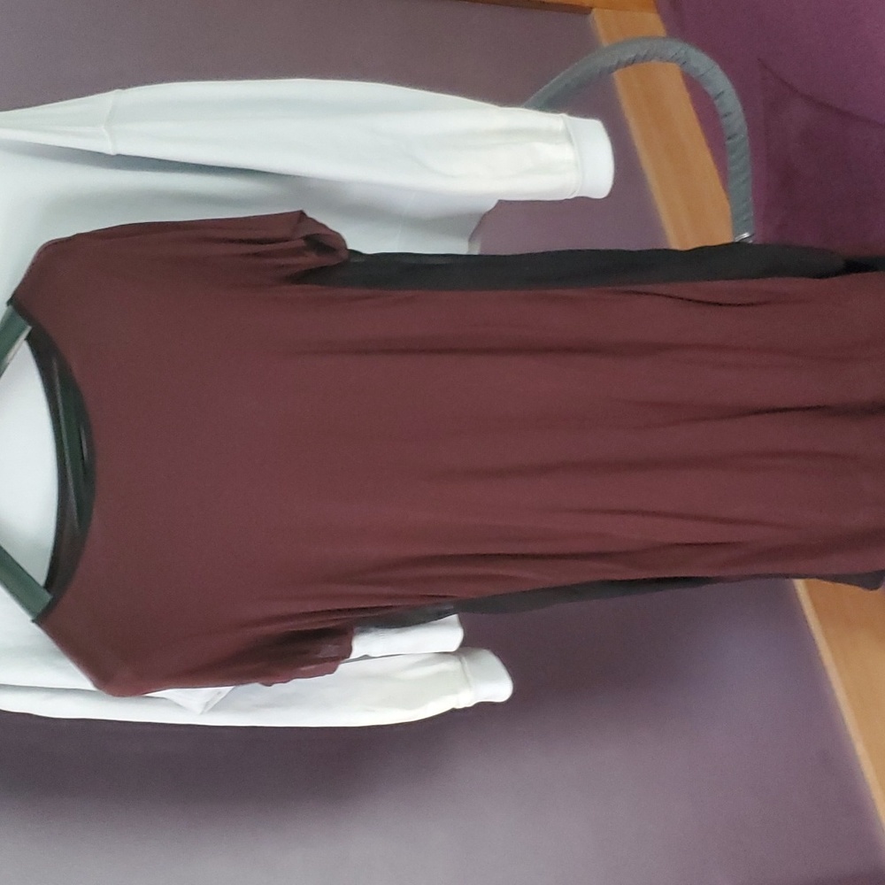 Superfine silk merino short sleeve all saints dress. Never work. Like new